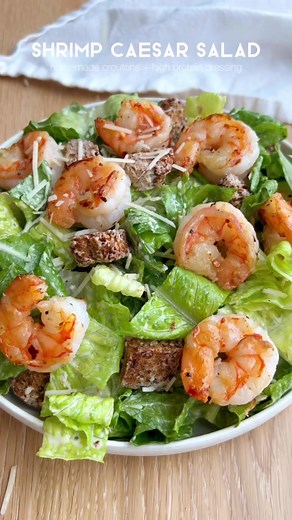 Delicious Shrimp Caesar Salad Recipe