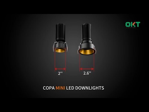 Small Yet Powerful, Mini 2inch or 3inch LED Downlight