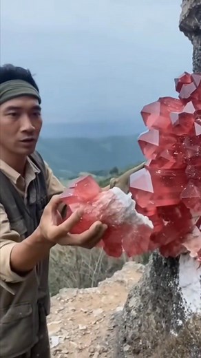 Crystal red #gemstones #hunting | Rajo Chalcedony