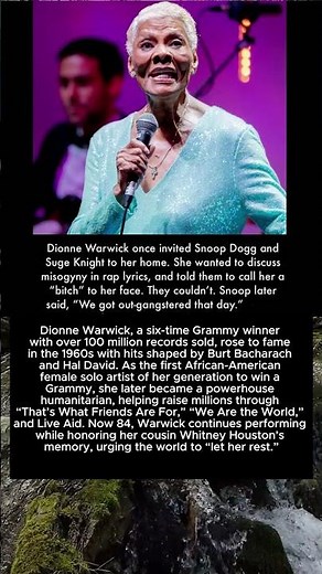 Dionne Warwick: The Icon Who Redefined Music and Compassion