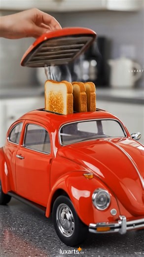 1.2M views · 10K reactions | Vw beetle toaster!  Take my money!  | LuxArts | Facebook