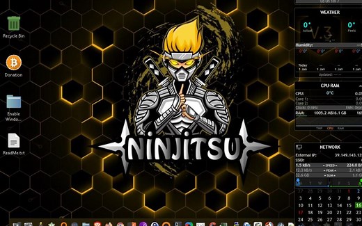 忍者渗透系统（NINJUTSU OS v3）安装