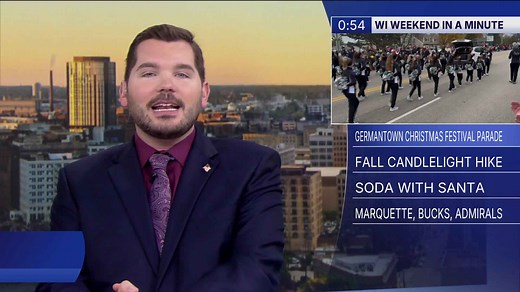 Wisconsin Weekend in a Minute: Christmas parade, Soda with Santa, candlelight hike and more