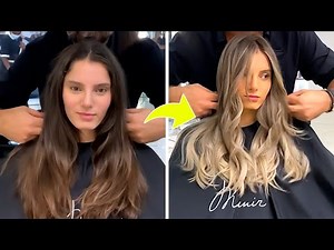 TOP 3 Blonde Balayage Hair Transformations by Mounir