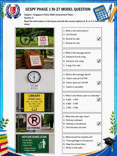 TO-27 GCSPF English: Master Notice-Based MCQs