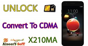 LG LM-X210MA Unlock SIM Card Convert To CDMA Network