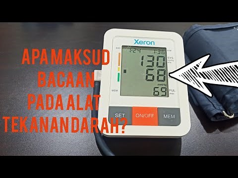Apa maksud bacaan pada alat tekanan darah?