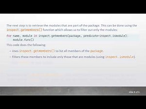 Efficiently Iterating Over Modules in a Python Package