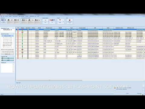 How to update genius or flashpoint software