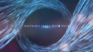 Abstract Lines Flow Pack