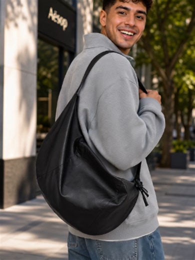 Bolso cruzado minimalista para hombre ✨ diseño limpio, moderno y perfecto para uso diario#parati #fyp #trend #style #viralmx #aesthetic #tiktokmexico