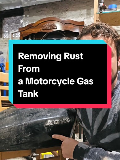 How to Remove Rust from a Motorcycle Gas Tank