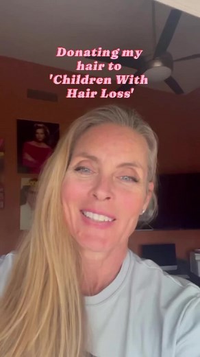 I’ve taken a heartfelt step this holiday season. My long, blonde hair, a defining feature since my early modeling days in the ‘80s, has been a part of my look for a long time. But I chose to embrace a meaningful transformation – cutting off 12 inches of my hair for a wonderful cause: Children With Hair Loss. This significant haircut goes beyond altering my appearance. It’s a gesture of love and support for children and young adults who suffer from medical-related hair loss. In an exclusive with