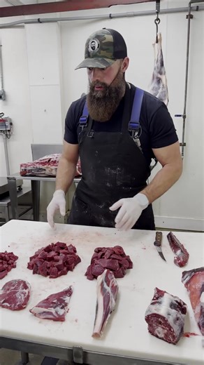 Have you watched our recent deer diagram YouTube video, "A Visual Guide to the Cuts of Deer: Learn Where Every Cut Comes From!"? 🦌 #reels #deer #venison #butcher #butchering #meat #thebeardedbutchers #youtube #whitetails #whitetaildeer | The Bearded Butchers