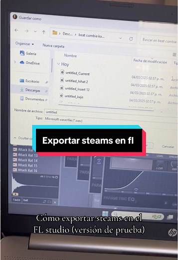 Guardar proyectos en FL Studio versión de prueba