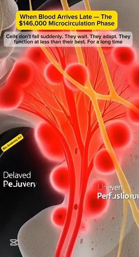 When Blood Arrives Late — The $146,000 Microcirculation Phase