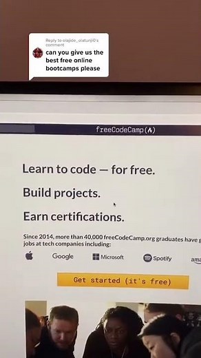 free online bootcamp to learn to code? FreeCodeCamp #learntocode #freecodecamp #bootcamp #free