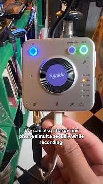 Synido A20 to record / Stream DJ sets using any controller/mixer and and Android or iPhone