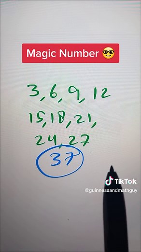 Magic Number 37: Math Trick Revealed!