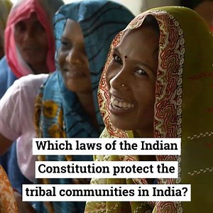 Did you know which laws of the Indian Constitution protect the tribal communities in India? To become a part of GOAL, Apply as a Mentor: https://bit.ly/3dKnR0o Apply as a Mentee: https://bit.ly/2VtdSGN | GOAL - Going Online As Leaders