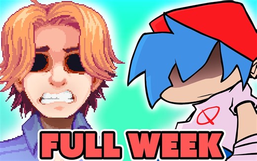 邪恶浸染mod 先辈周 DEMO与终结【FNF/evil mod】FRIDAY NIGHT FUNKIN' mod EVIL Null vs BF