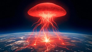 Astronaut Spots Bizarre Giant Jet Blasting Into Space | Bright Planet