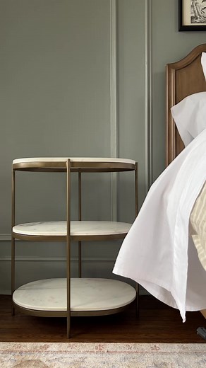 A great side table can stack up any way you like: with well-loved books, textured accents, and even a stem or two. Shop the look at magno.li/newarrivals! #MagnoliaMarket | Magnolia