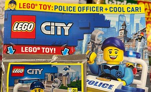 Official LEGO magazines reveal upcoming free cover gifts