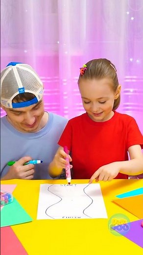 Epic Marker Showdown: Create Your Own Race Track! 🏁✏️🎉