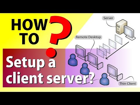 Setting Up Server for the Installation of Thin Client or cloud computer using RDP in Windows 7/10