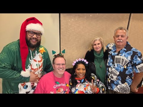 Christmas Bingo Fun with Friends
