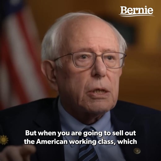 250K views · 13K reactions | This is a pivotal moment in American history. We don't have time to moan and groan. We don't have time for despair. If Donald Trump and his oligarchs want to sell out the American working class, they'll have a fight on their hands. | Bernie Sanders | Facebook