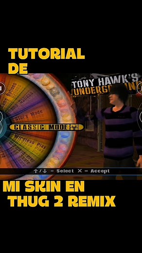 Tutorial de creación de skin en Tony Hawk Pro Skater