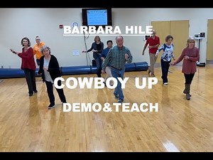 COWBOY UP Line Dance Quick Walkthrough and Demo