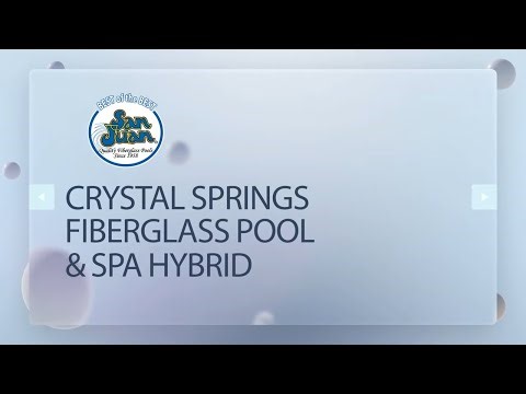 Discover the Crystal Springs Hybrid Pool and Spa