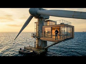 Abandoned Wind Turbine Transformed Into A Luxury Ocean Home