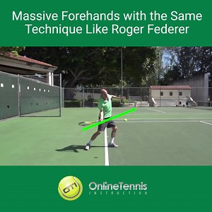 Want to add more consistency, accuracy & power to your forehand?🎾 Then watch the following FREE videos: https://onlinetennisinstruction.clickfunnels.com/ca-forehand-power | Online Tennis Instruction