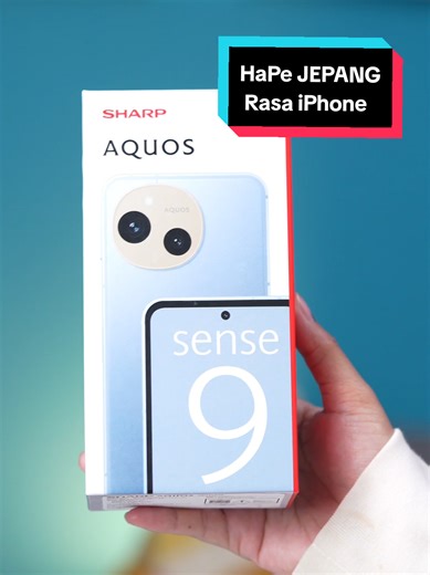 hape jepang emang beda! ini kelasnya midrange ya namanya Sharp Aquos Sense 9, feelnya tuh unik sih #SharpAquosSense9 #SharpAquos @sharpindonesia