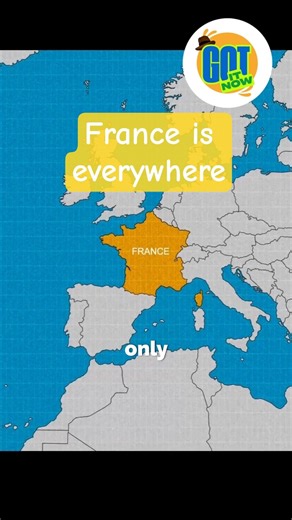 France Isn’t Just in Europe… It’s Everywhere 🌍#WorldTrivia #GeographyFunFacts #France 2 January 2026