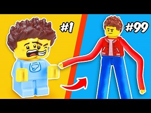 I Made 101 Cursed LEGO Minifigures | FUNZ Bricks