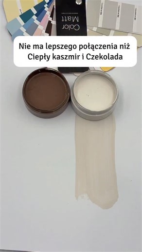 decowant.home | Ciepły Kaszmir 013 oraz Czekolada 094 Color Matt Fox Dekorator to połączenie petarda. Link do farb w komenatrzu👇 #remont #farby #malowanie | Instagram