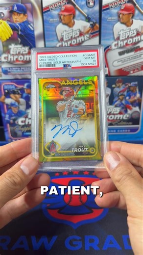 Flip of the week! #miketrout #baseballcards