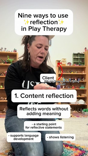 Understanding Different Types of Reflections in Play Therapy