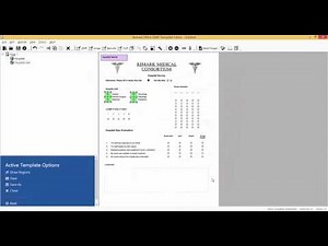 Remark Office OMR 9 Tutorial 2 Video - The Hospital Stay Survey