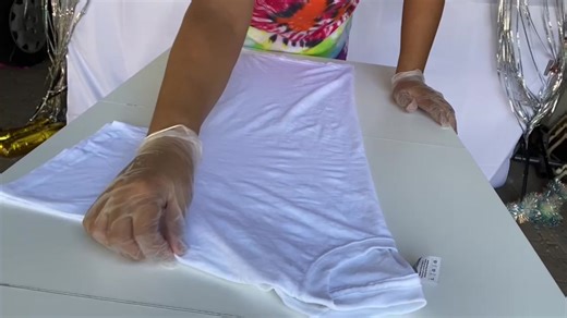 DIY Tie Dye Peace Sign Shirt Tutorial