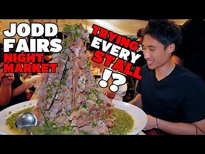MOST POPULAR NIGHT MARKET AT BANGKOK THAILAND! | EATING EVERYTHING AT Jodd Fairs NIGHT MARKET 2022!