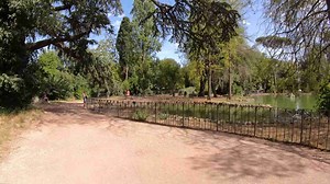 A Walk Through Villa Borghese Park in Rome (4K)