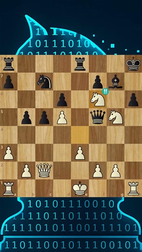 #shorts #chess Unbelievable Queen Sacrifice 💥 Instant Checkmate!