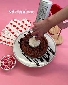 14K views · 1.7K reactions | Our Red Velvet Waffles are here for a short time and we’re sharing an extra delicious recipe to create when you stay with us in February. | Hampton by Hilton | Facebook