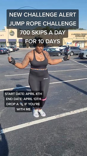 Jump Rope Challenge: 700 Skips a Day for 10 Days